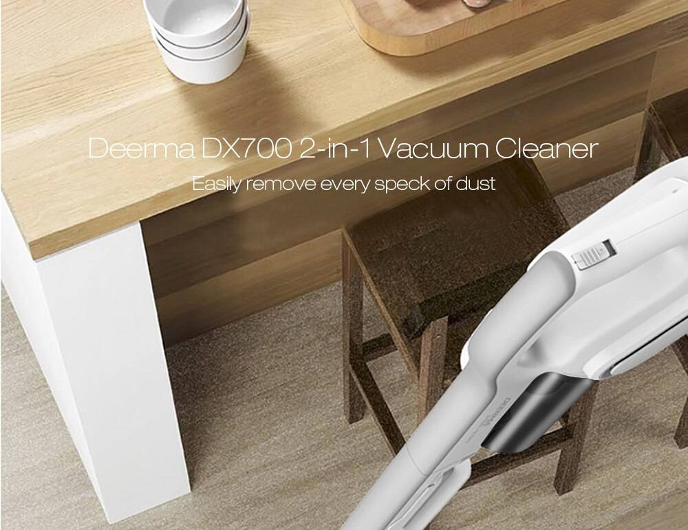 Deerma DX700 600W Handheld Vacuum Cleaner White